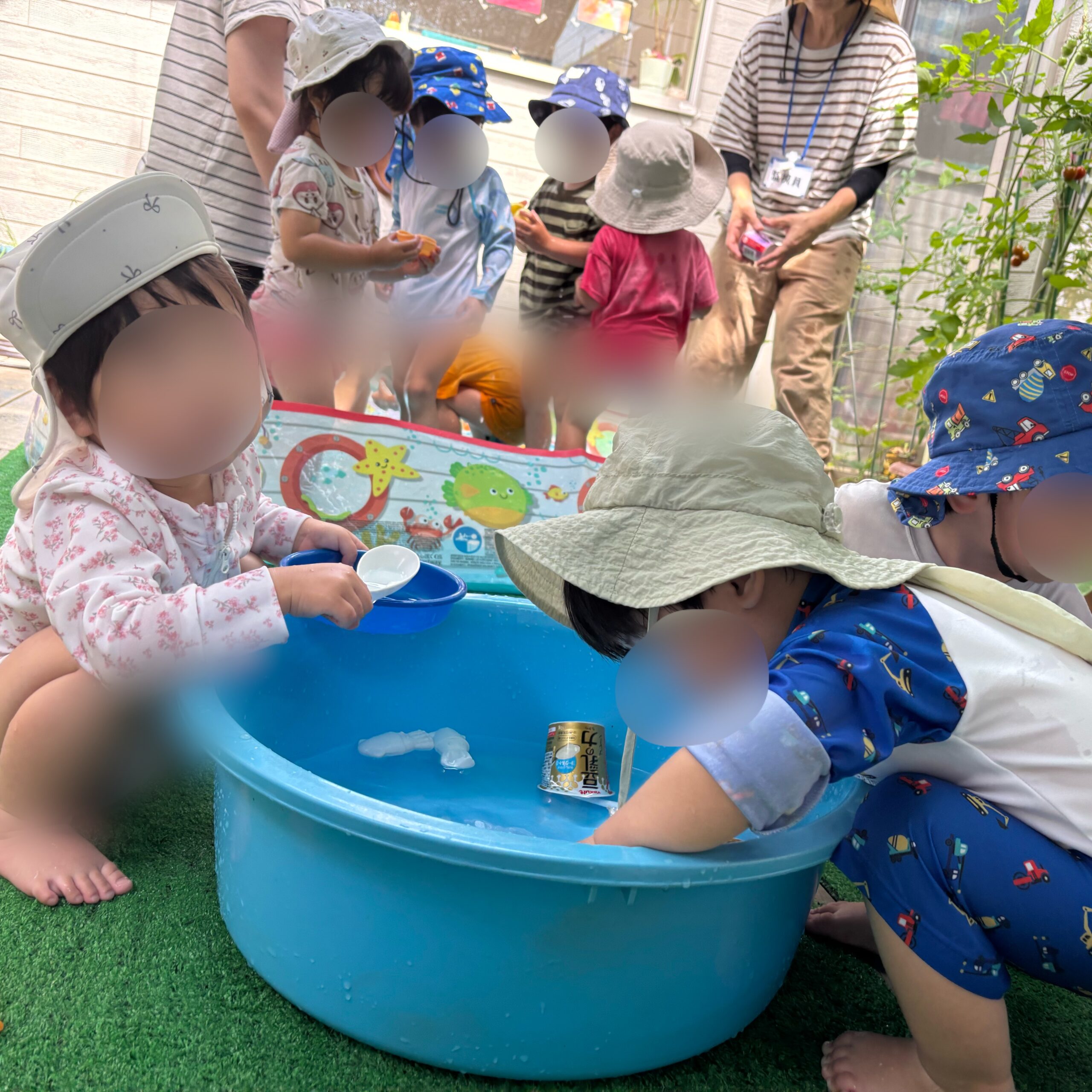 水あそび